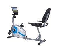 Велотренажер горизонтальный Elitum LX300 Silver