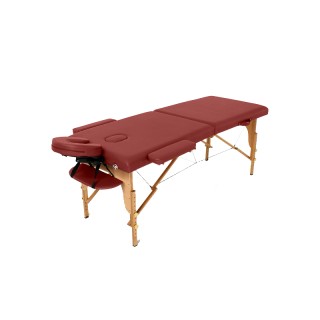 Массажный стол раскладной RelaxLine Bali (FMA206A-1.2.3) бургундия