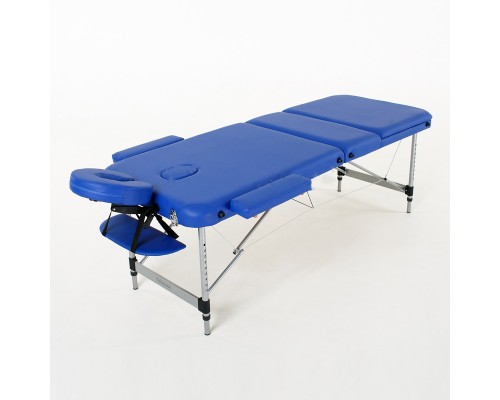 Массажный стол раскладной RelaxLine Belize (FMA356L-1.2.3) темно-синий