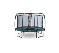 Батут Berg Elite 430 +защитная сетка Т-серии зеленый Батут Berg Elite 430 +защитная сетка Т-серии зеленый