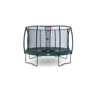 Батут Berg Elite 430 +защитная сетка Т-серии зеленый Батут Berg Elite 430 +защитная сетка Т-серии зеленый