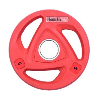 Диск олимпийский HouseFit 5 кг красный
