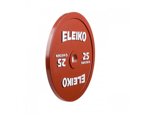 Диск Eleiko для соревнований по пауэрлифтингу 25 кг 3000231