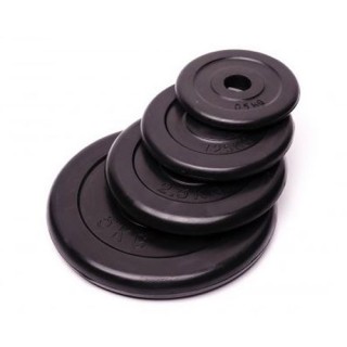 Диск домашний обрезиненный Alex черный 2.5 кг RCP10-2,5