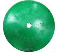 Диск InterAtletika SТ 521-5 10 кг зеленый
