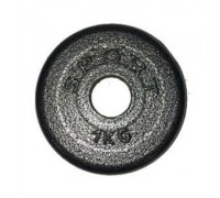 Диск для гантели GoodLift стальной 1 кг