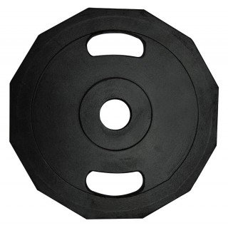 Диск для штанги граненный GoodLift 20 кг ДУ20Ч51 черный