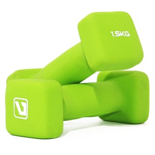 Гантели неопреновые LiveUP Square Head green 2х1,5кг (LS2002-SQ15) Гантели неопреновые LiveUP Square Head green 2х1,5кг (LS2002-SQ15)