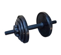 Гантель разборная InterAtletika ST530.10 черный 8,82 кг Гантель разборная InterAtletika ST530.10 черный 8,82 кг