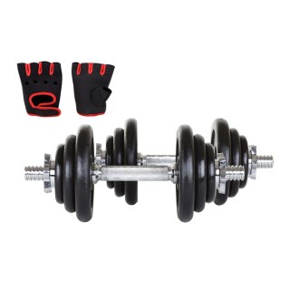 Гантели металлические Hop-Sport 2х10кг Гантели металлические Hop-Sport 2х10кг