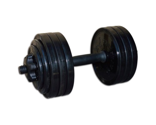 Гантель разборная InterAtletika ST 530.20 черный 18,82 кг