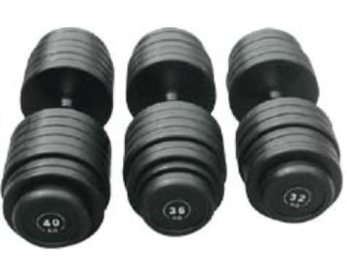 Гантельный ряд Alex FDS-09 2,5/25 кг