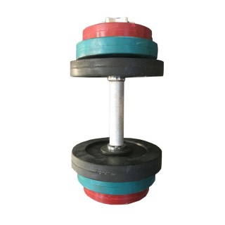 Гантель GoodLift обрезиненная наборная 15,5 кг Гантель GoodLift обрезиненная наборная 15,5 кг