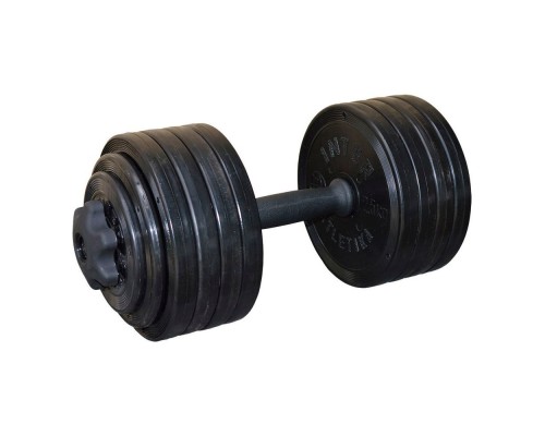 Гантель разборная InterAtletika ST 530.25 черный 23,82 кг