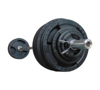 Штанга наборная олимпийская GoodLift 203,5 кг 2,2 м