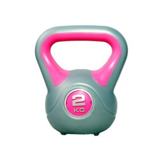 Гиря LiveUp пластиковая насыпная Plastic Kettel Bell 2 кг