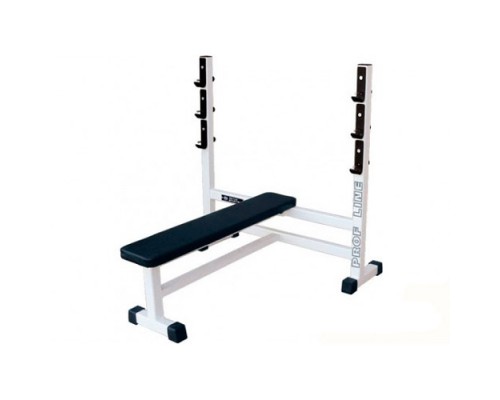 Скамья для жима горизонтальная со страховочными платформами InterAtletikGym ST304.1