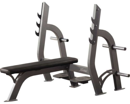 Скамья для жима горизонтальная со стойкой Xline X304