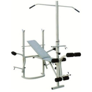 Скамья под штангу с тяговым блоком WB 09239