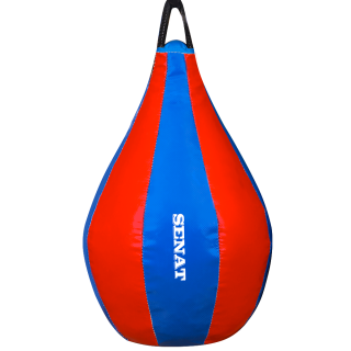 Груша боксерская Senat 40 x 22 см ПВХ Blue-Red