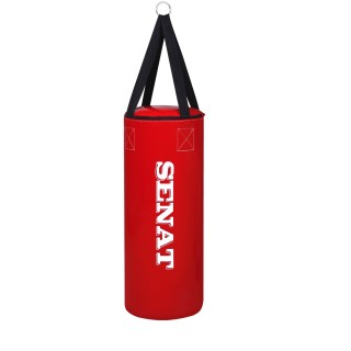 Мешок боксерский Senat Бочка 70 x 28 см ПВХ Red