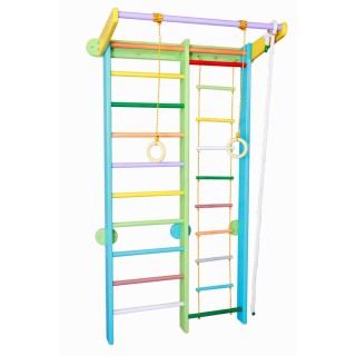 Шведская стенка Babygrai Пиратик 225см Синий Шведская стенка Babygrai Пиратик 225см Синий