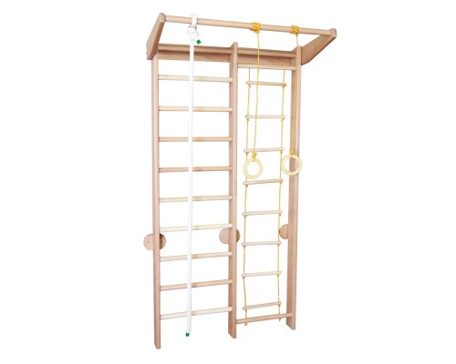 Шведская стенка Babygrai Пиратик 225см Бук