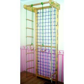 Гладиаторская сетка 240 см с турником и веревочным комплектом Irelle