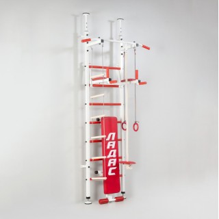 Шведская стенка для детей Ладас Стойка Чемпион СТЧ красная Шведская стенка для детей Ладас Стойка Чемпион СТЧ красная