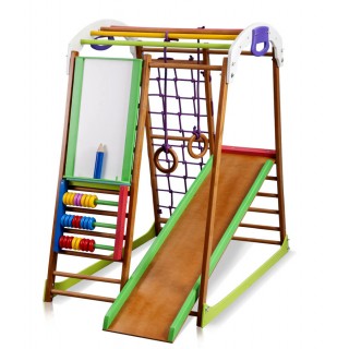 Детский спортивный комплекс для дома SportBaby BabyWood Plus